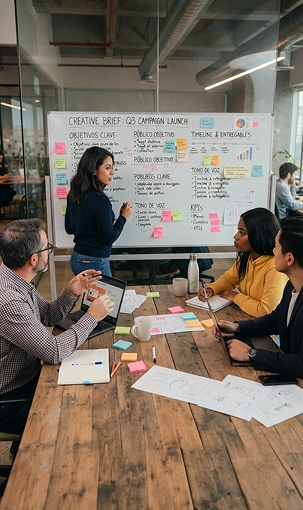 Icono de desarrollo de brief estratégico | Digimedia Marketing Icono de desarrollo de brief